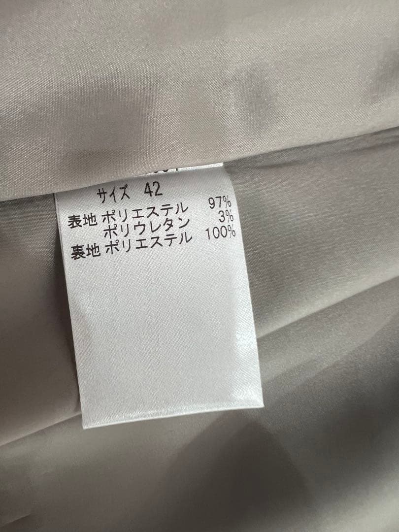 【新品】RES RALIQUE スプリングコート ノーカラー ロングコート
