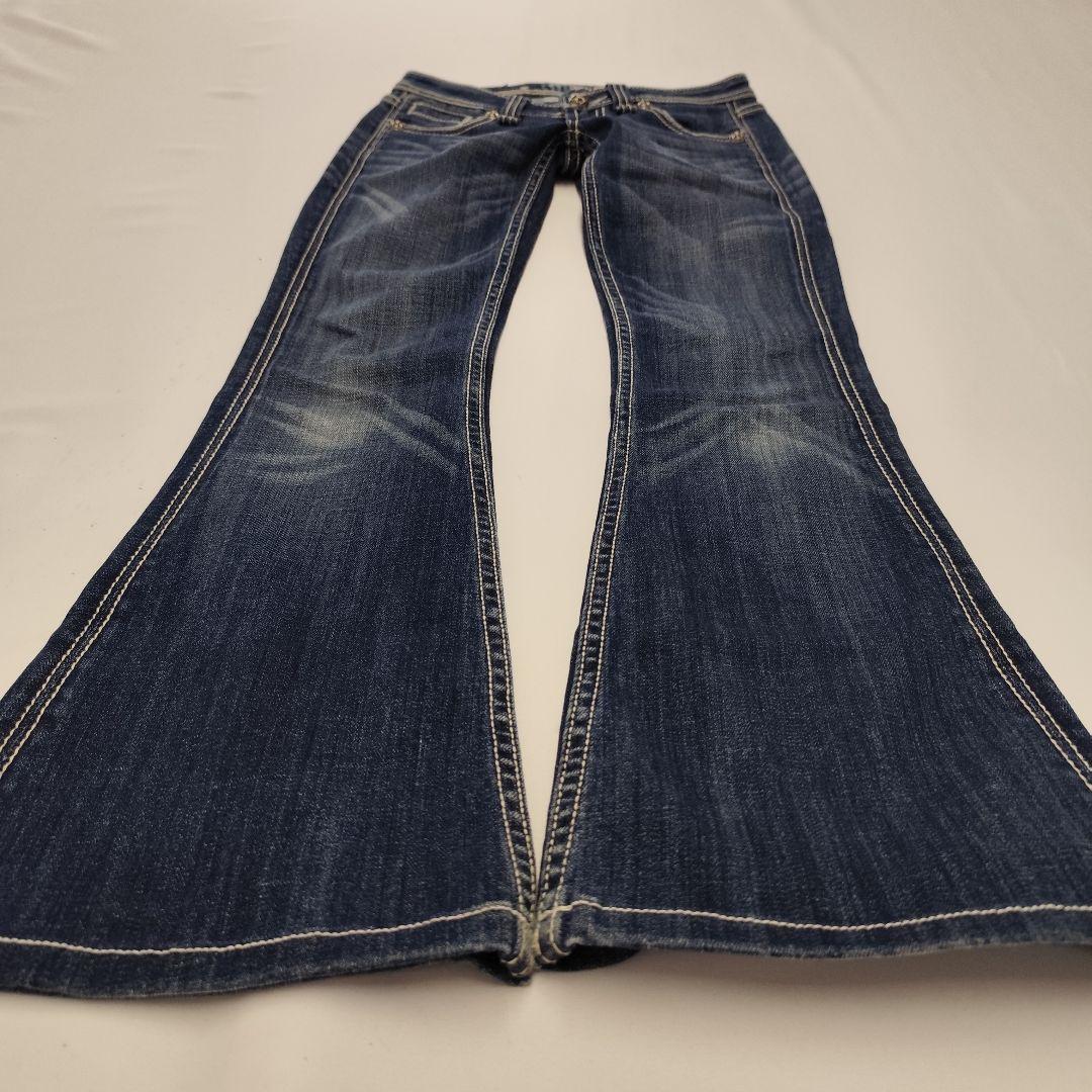 Miss Me ミスミー ベルボトム 24 XS ローライズ ブーツカット 星