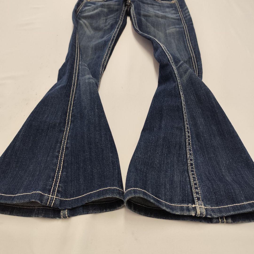 Miss Me ミスミー ベルボトム 24 XS ローライズ ブーツカット 星