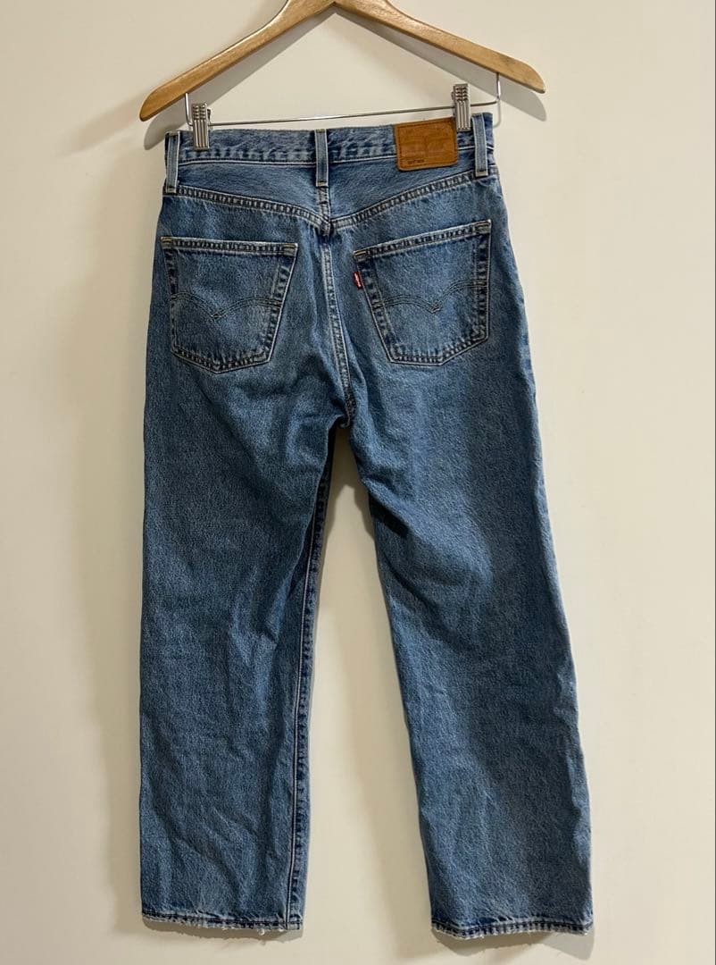 リーバイス 501 90’s アンクル ミッドライズ ストレートフィットパンツ