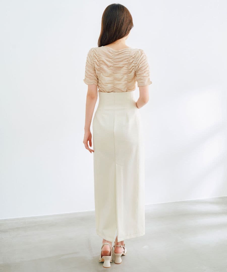 COCODEAL♡ココディール♡フロントZIPタイトスカート Sサイズ