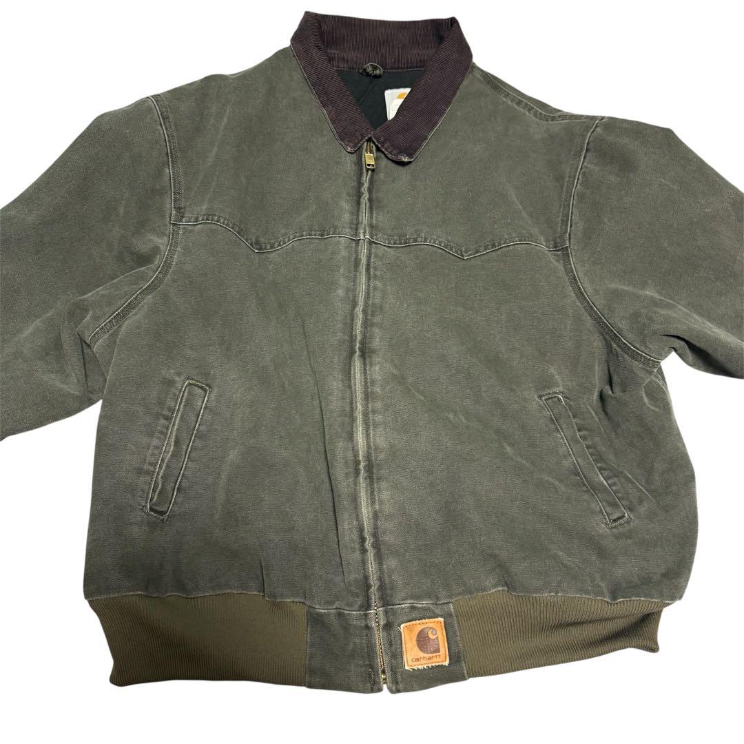 【carhartt】サンタフェジャケット MOS モスグリーン