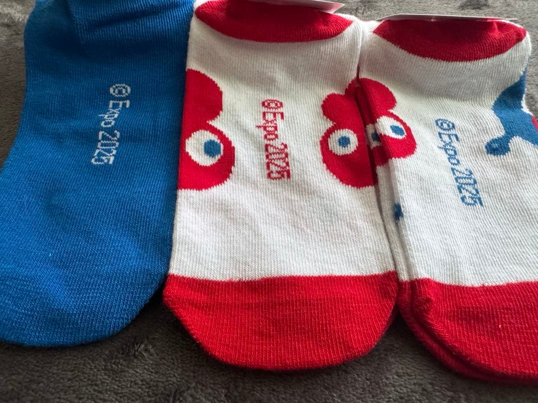 ♡1125♡ 　EXPO2025ミャクミャク靴下6足セット約23-25cm
