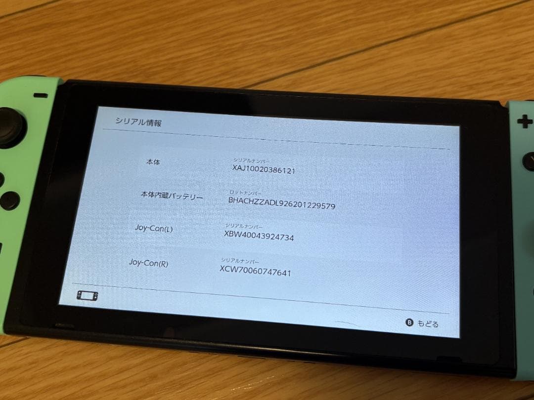 Nintendo Switch 2017年製 未対策機 外装交換済み