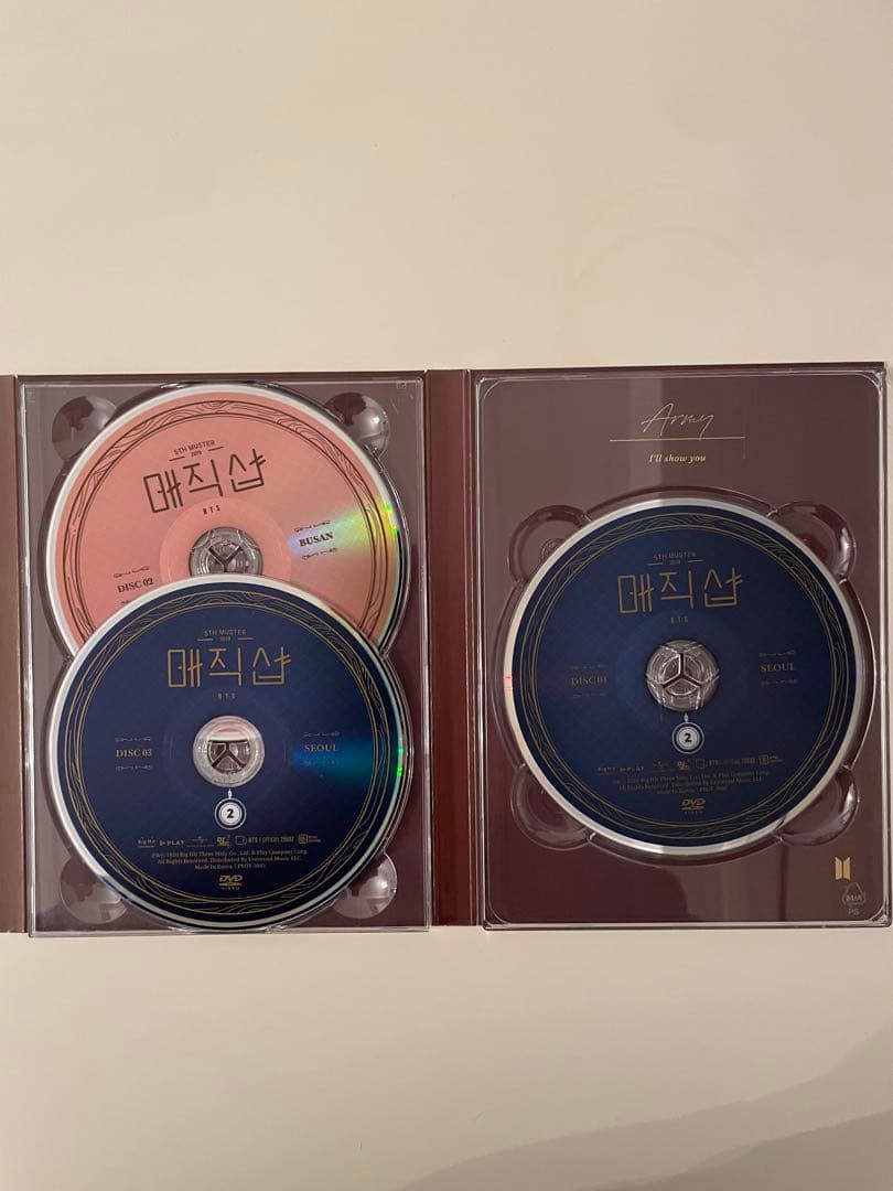 BTS MAGICSHOP 釜山ソウルコンDVD トレカあり