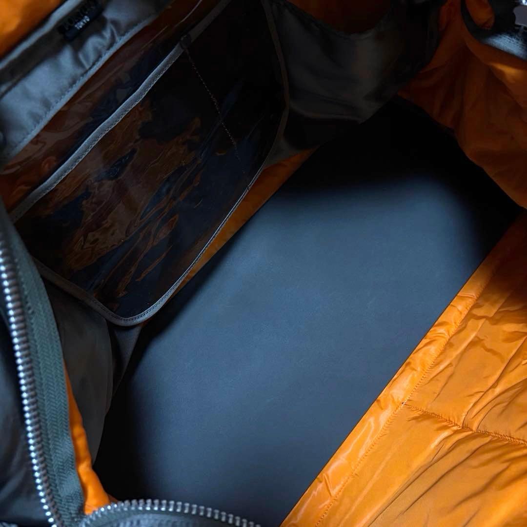 新品同様✨激レア ポーター タンカー ボストンバッグ グレー 大容量 2way