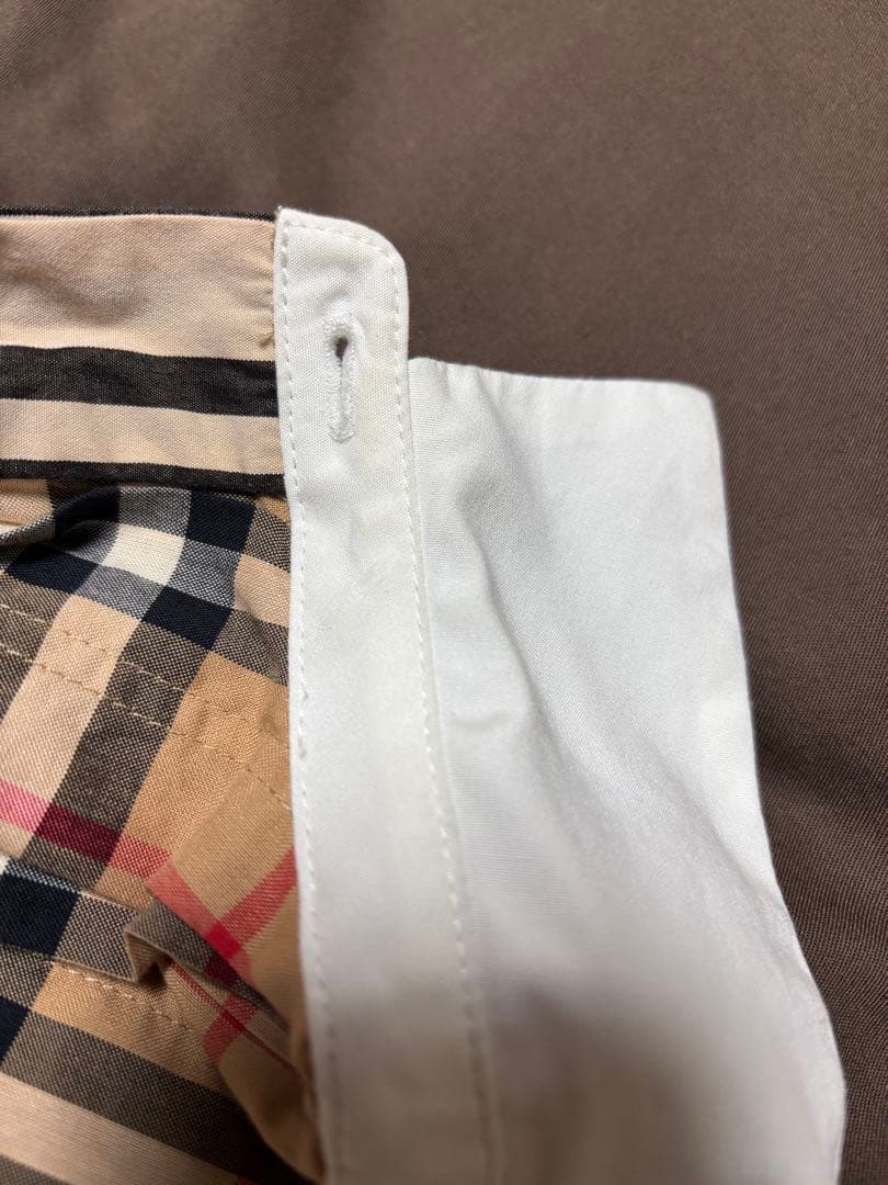 最終価格　BURBERRY チェック柄 半袖ワンピース 18M