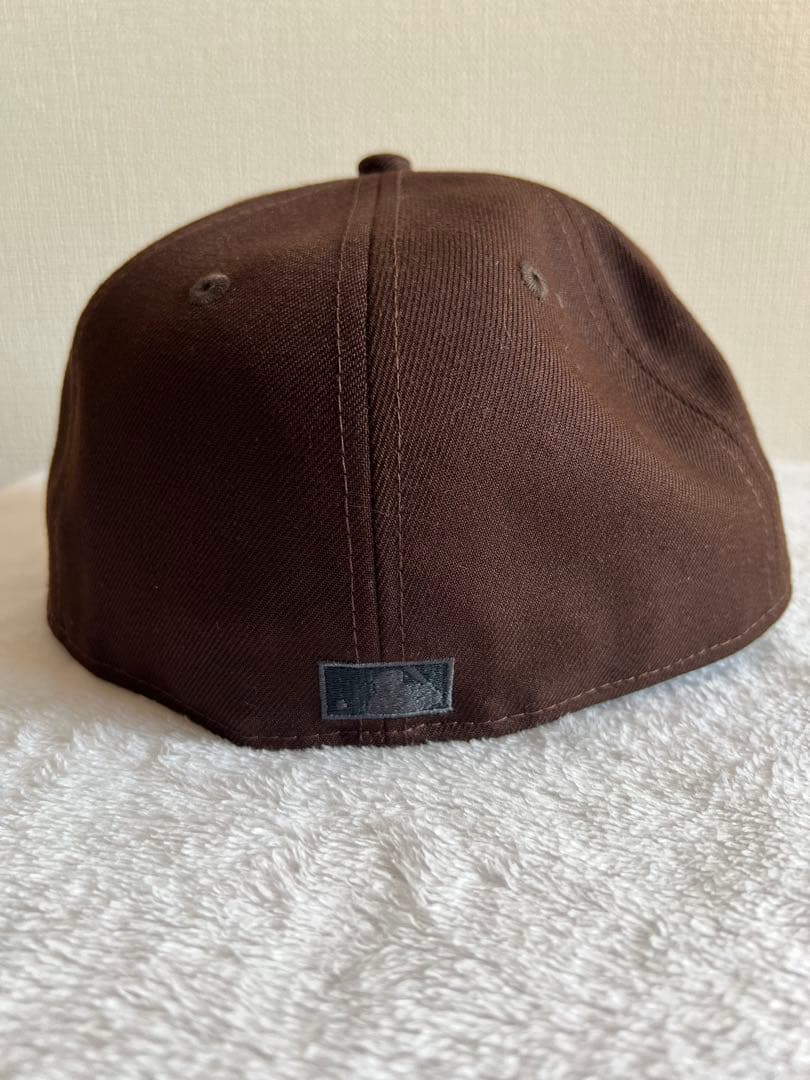 NEWERA ブルージェイズ 59FIFTY ブラウンキャップ 7 4/1