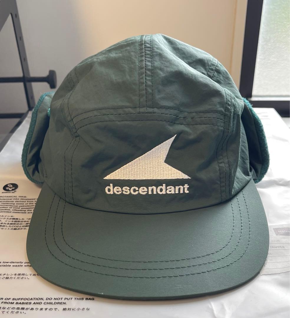 帽子 DESCENDANT / CETUS TRAPPER 5PANEL GREEN