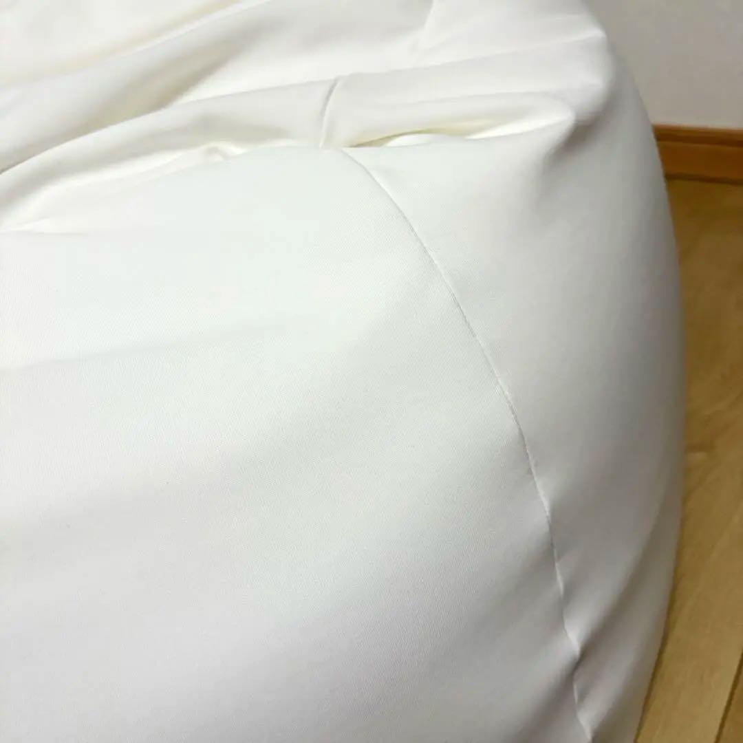 体にフィットするソファ　ビーズクッション　ネイビー　八王子市在住　手渡し希望