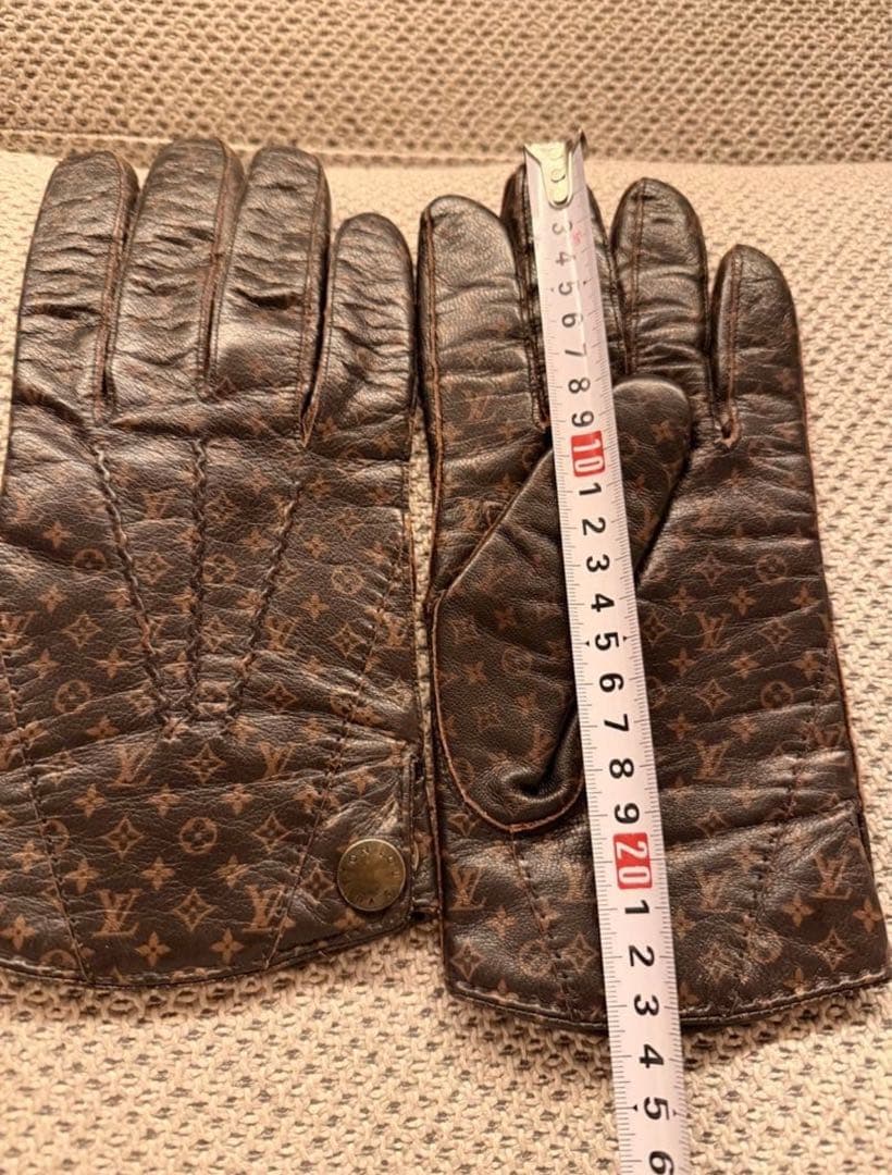 LOUIS VUITTON ルイヴィトン 手袋 グローブ メンズ レザー