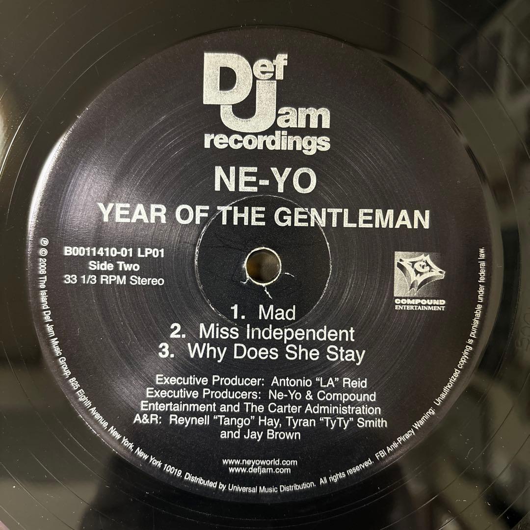 ⭐︎激レア盤⭐︎NE-YO / Year of the Gentleman （美品）
