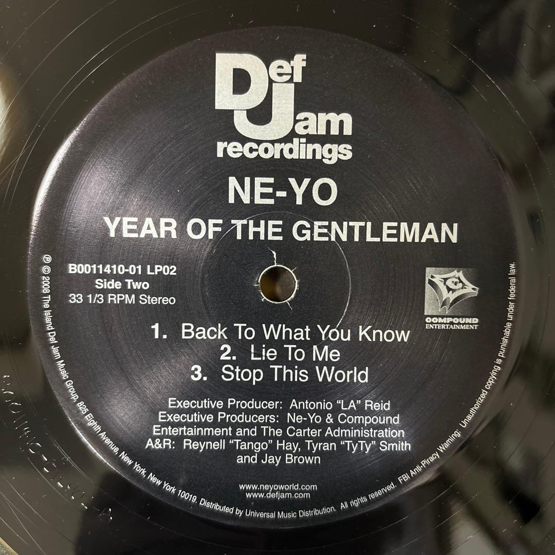 ⭐︎激レア盤⭐︎NE-YO / Year of the Gentleman （美品）