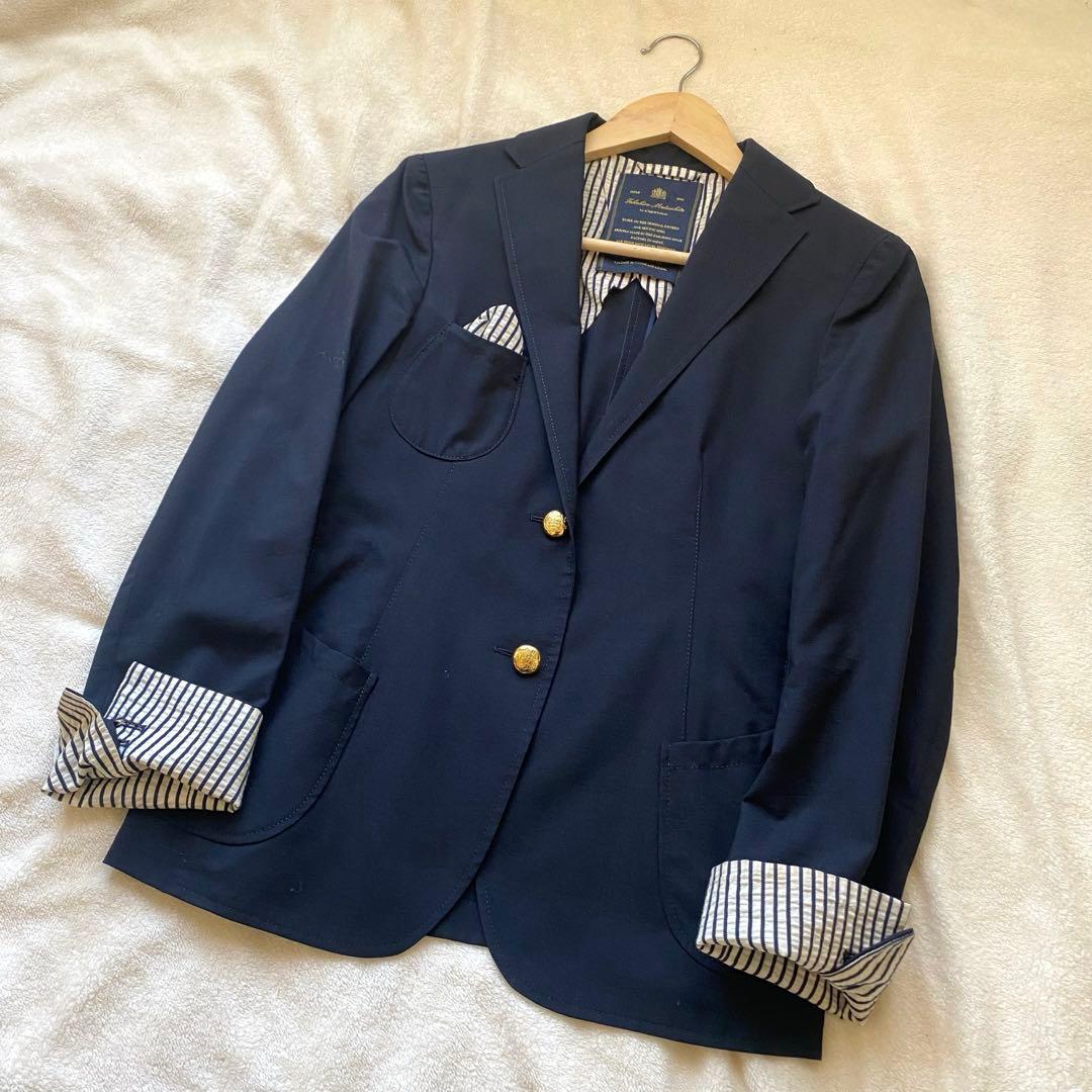 アパルトモン 定番ジャケット DEUXIEME CLASSEネイビー 金釦 38