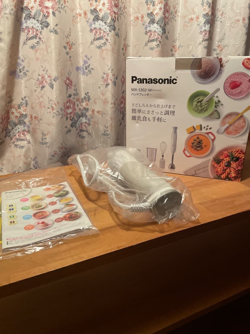 Panasonic MX-S302-W ハンドブレンダー　7750