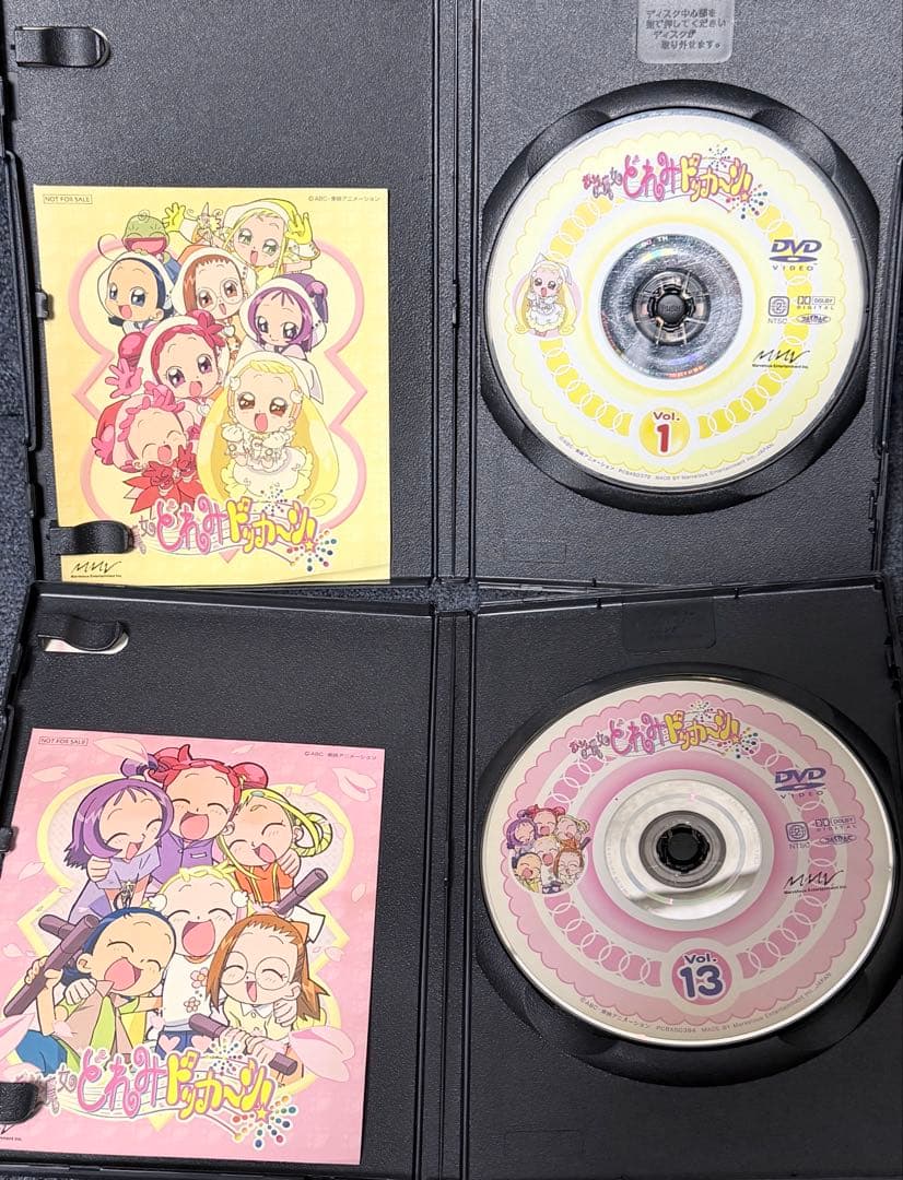 【セル盤】DVD おジャ魔女どれみ 1,2,3,4,5期＋劇場版2作 全54枚