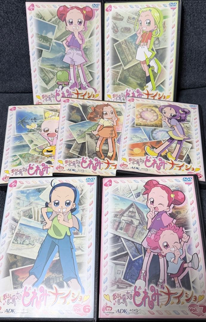 【セル盤】DVD おジャ魔女どれみ 1,2,3,4,5期＋劇場版2作 全54枚
