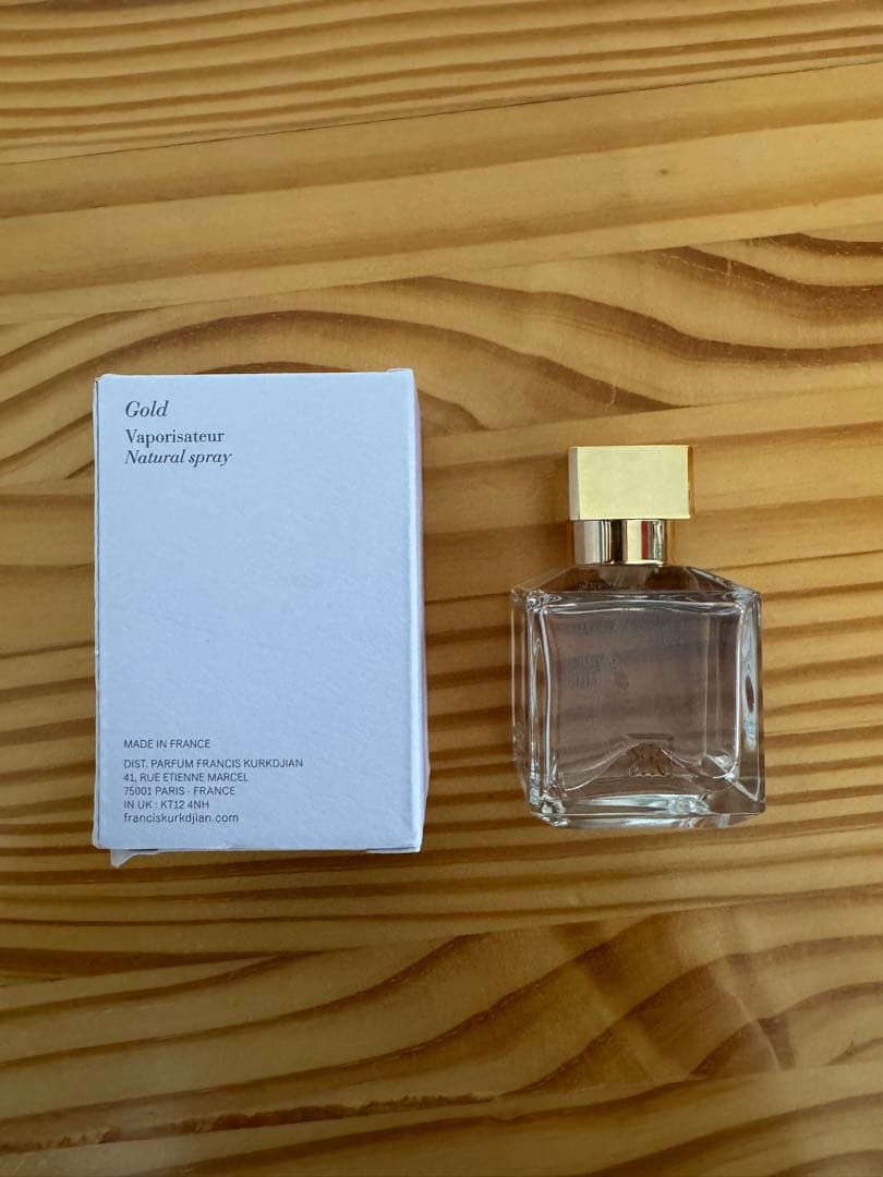 香水(ユニセックス) Francis Kurkdjian Gentle Fluidity Gold