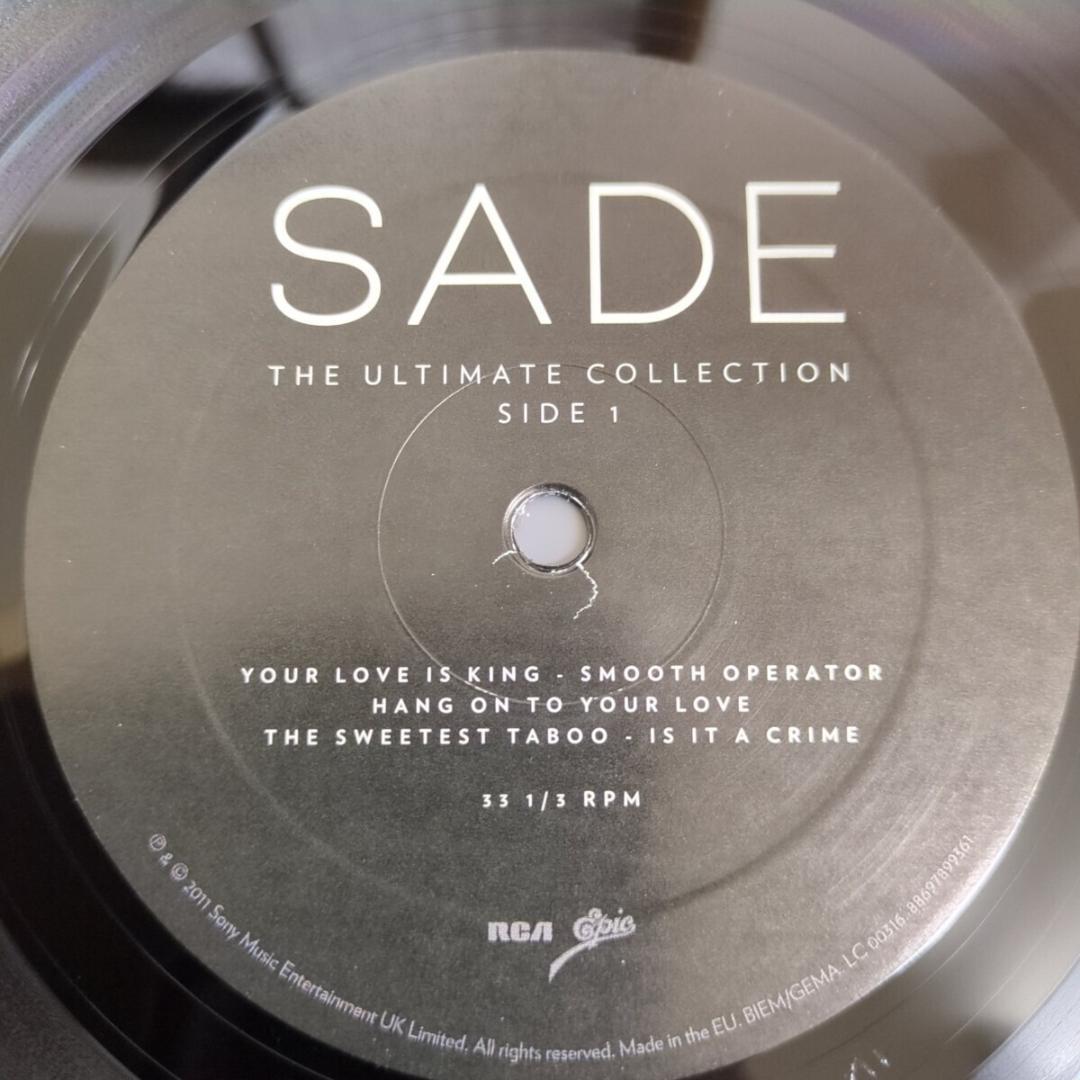 Sade The UltimateCollection EU盤3LPシュリンク付