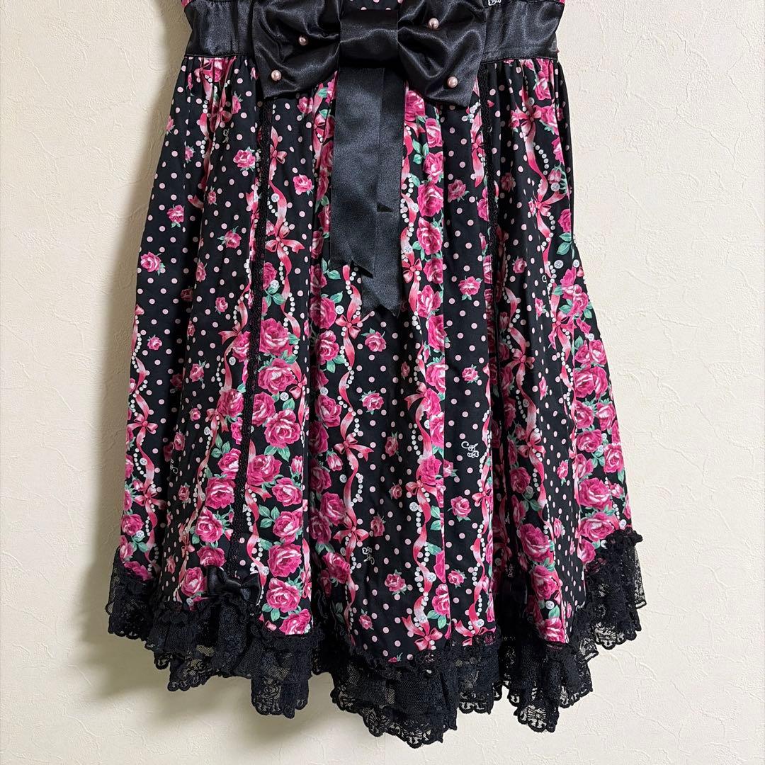 ミ*サ様 Angelic Pretty レディローズミニ袖ワンピース