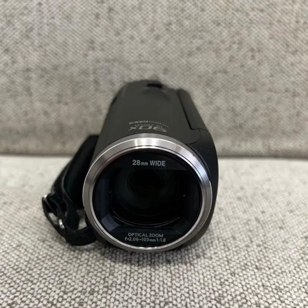 【極美品】Panasonic HC-V480MS-K HD ビデオカメラ