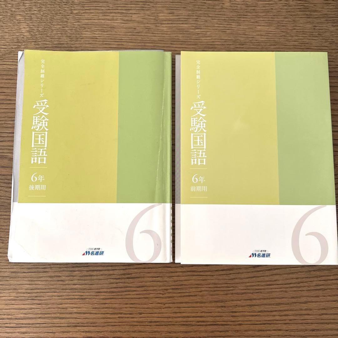 名進研　完全制覇　受験国語　受験算数　受験理科　受験社会　6年　中学受験　22冊