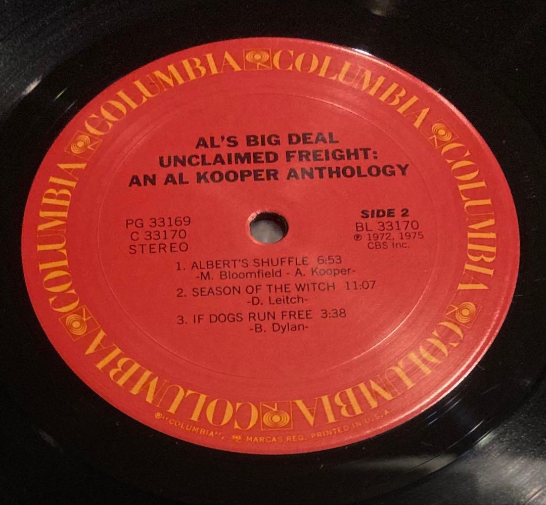 ◾️高音質USオリジナル盤■AL KOOPER / アルクーパー◾️Al’s Bi