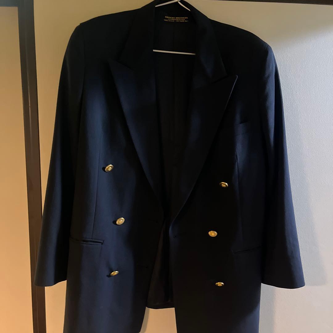 Brooks Brothers ネイビー テーラードジャケット