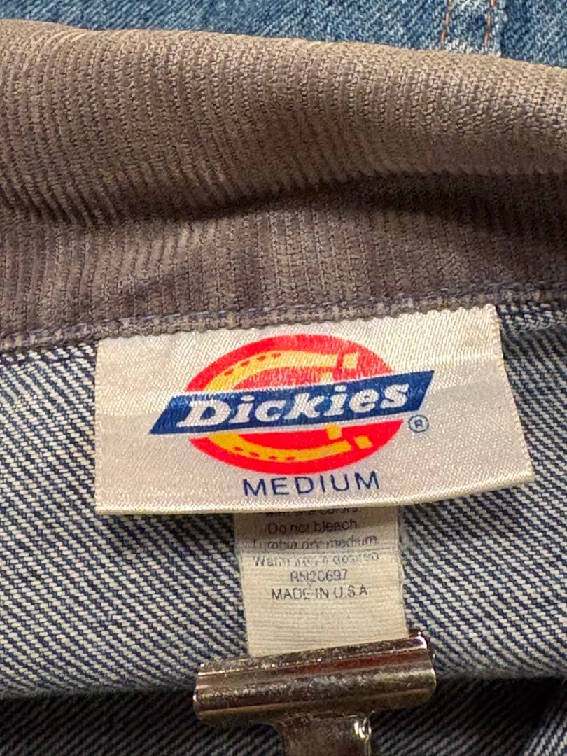 80s Dickiesデニムカバーオール アメリカ製