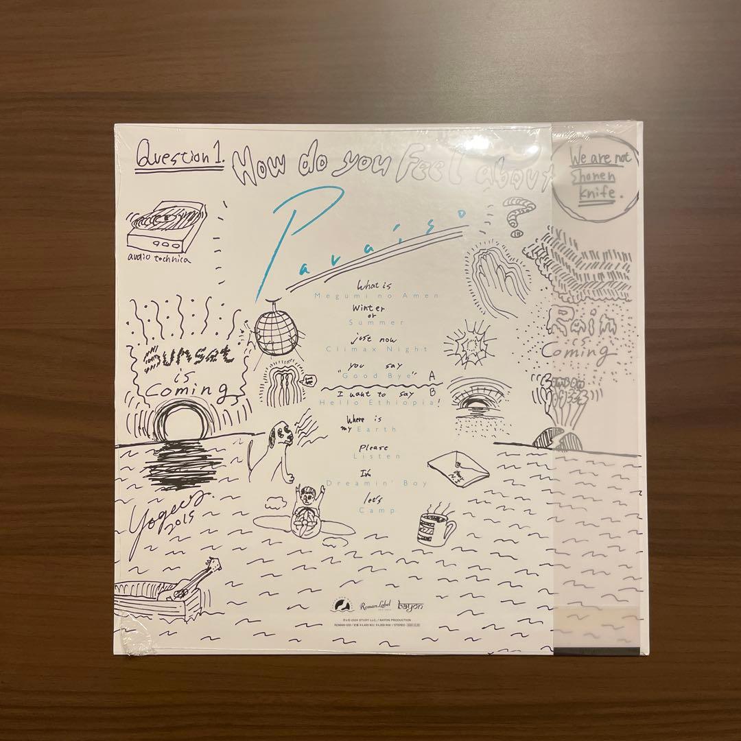 Yogee New Waves「Paraiso」新品未使用