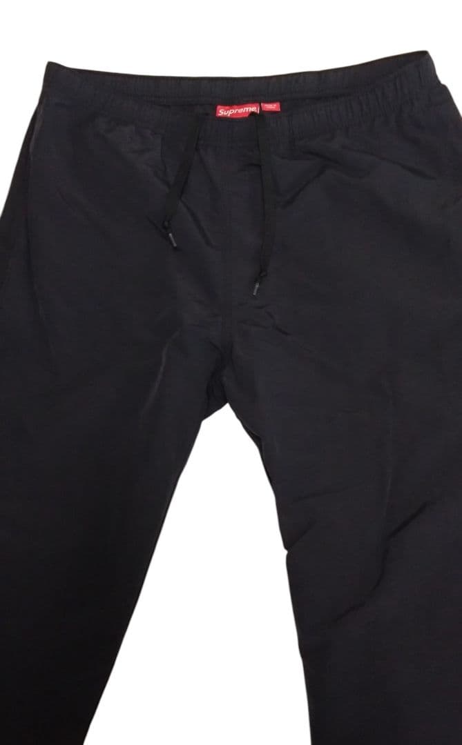 Supreme ブラック トラックパンツ