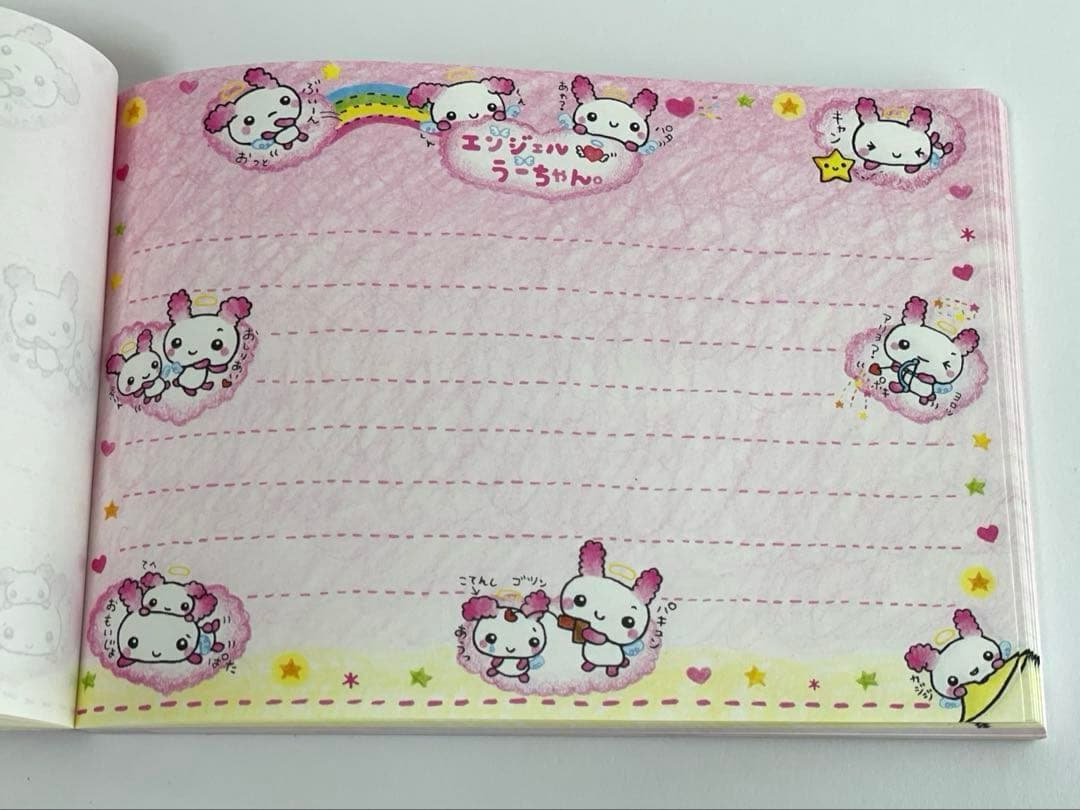 M*✨様 平成レトロ　メモ帳　未使用　当時物　エンジェルうーちゃん　クーリア