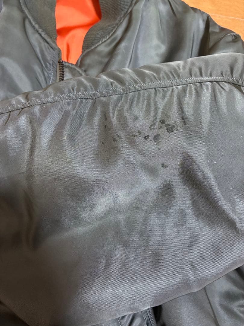 1967年製 実物 USAF オリジナル MA-1 ALPHA 製 LARGE