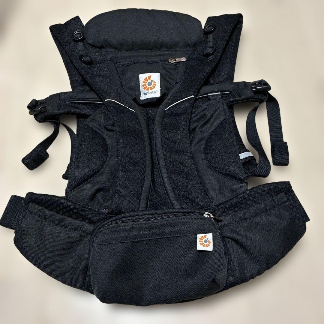 美品！エルゴの抱っこひも　オムニブリーズ　オニキスブラック
