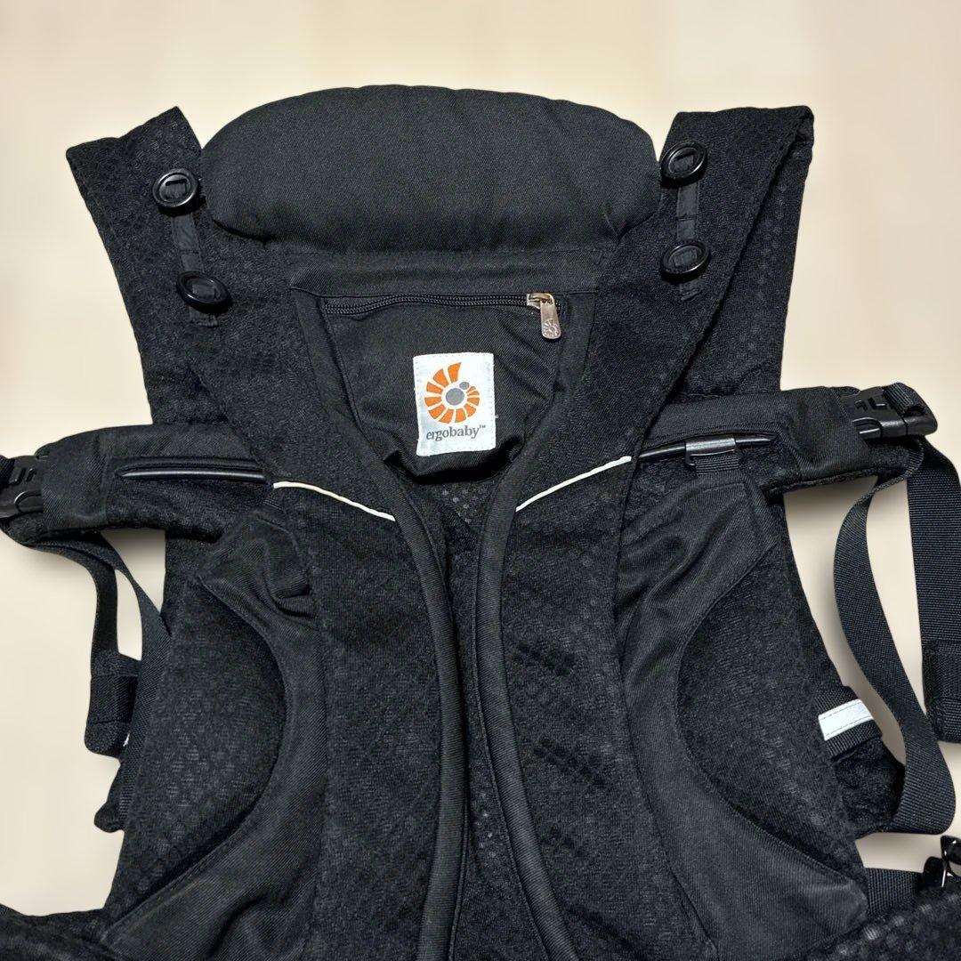 美品！エルゴの抱っこひも　オムニブリーズ　オニキスブラック