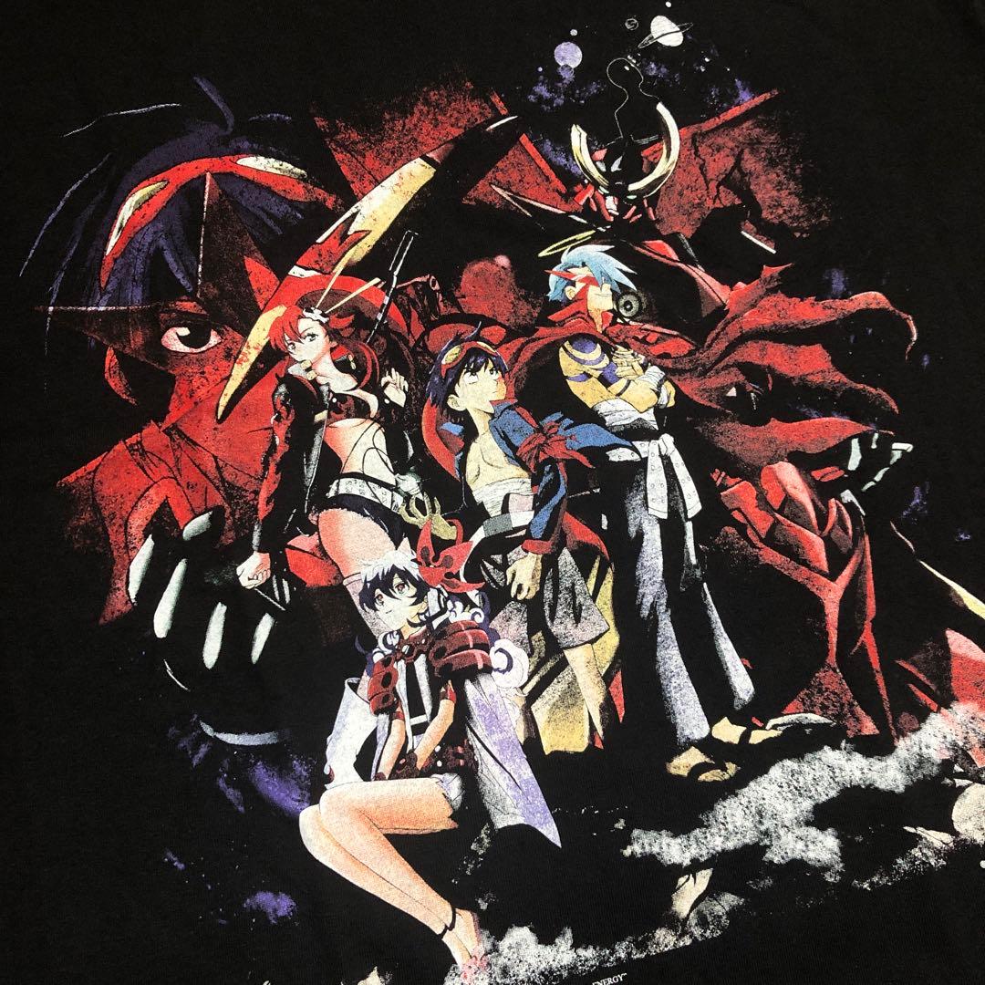 【USA製】天元突破グレンラガン Tシャツ 漫画 アニメ 古着 ガイナックス