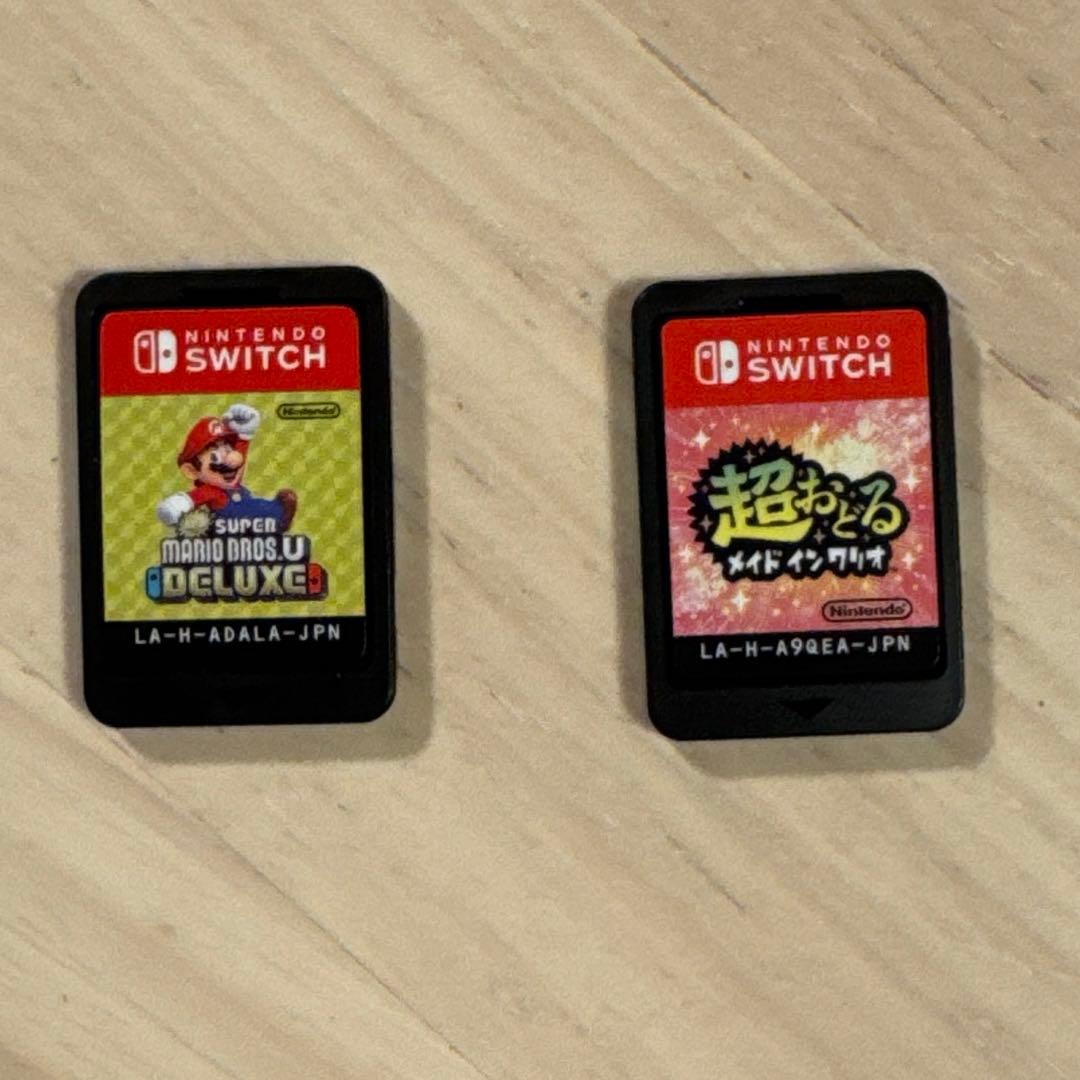 【２本セット】スーパーマリオブラザーズU デラックス／超おどるメイドインワリオ