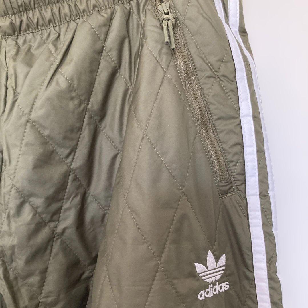 adidas 中綿 キルティング アディカラー クラシックスキルトトラックパンツ