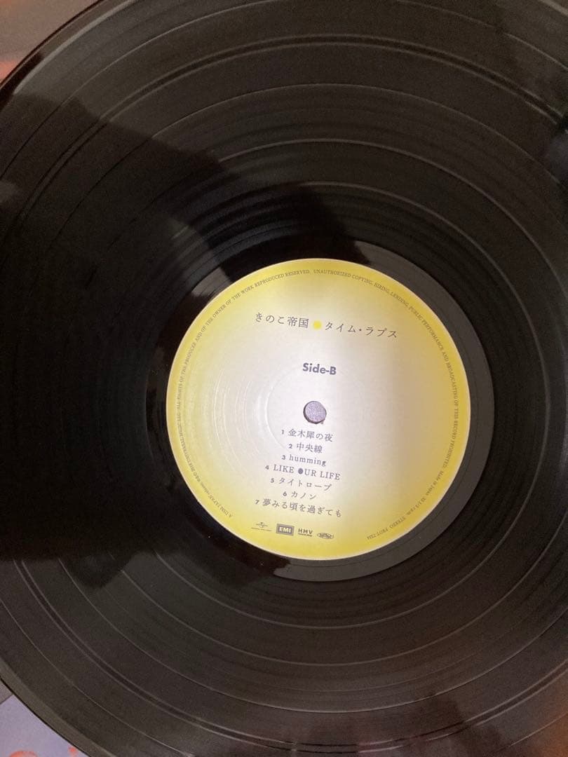 中古レコード　きのこ帝国　2枚セット