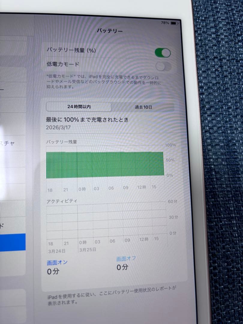 Apple iPad (第5世代) ピンクゴールド64GB Wi-Fiモデル