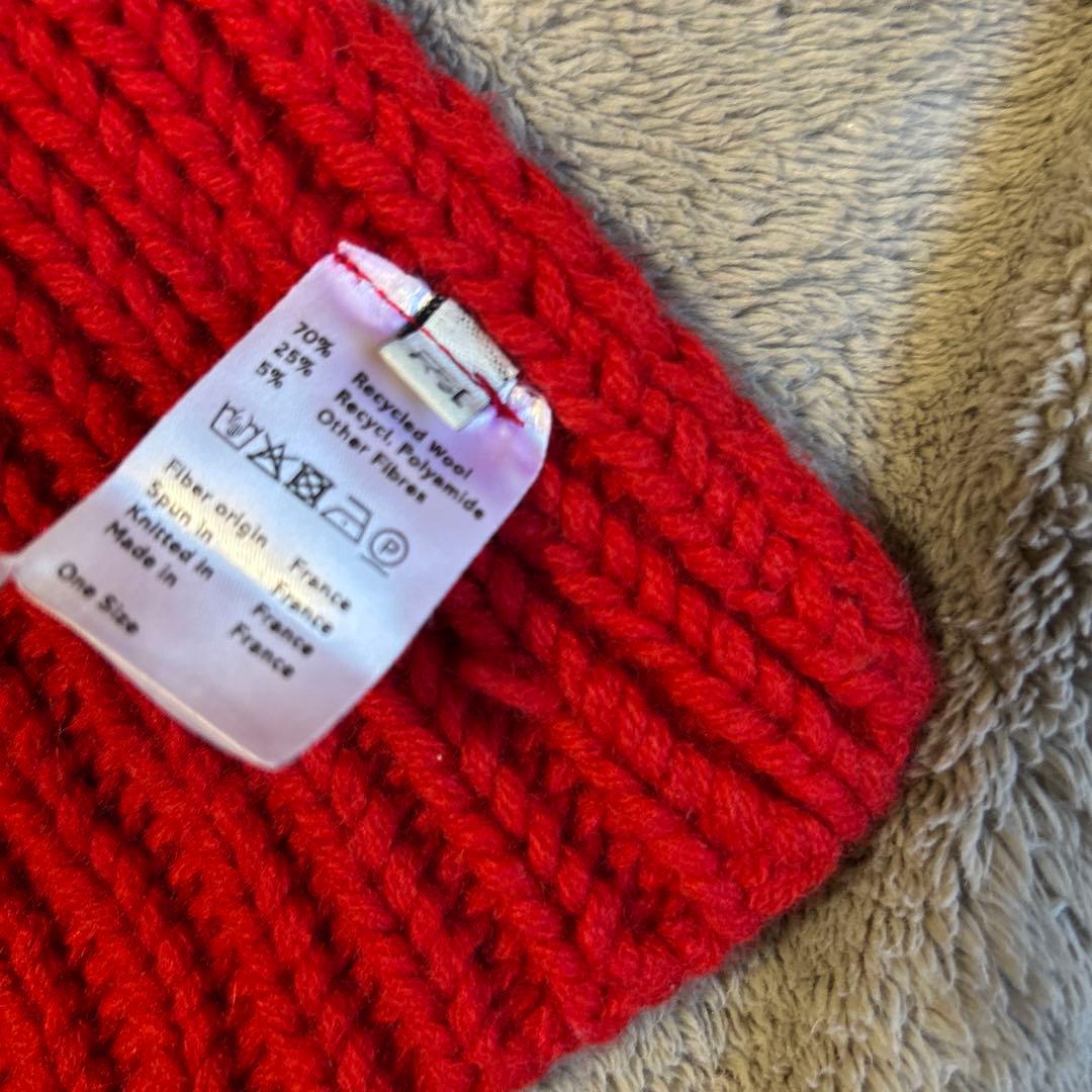 BASERANGE MEA SCARF RED 最終値下げ