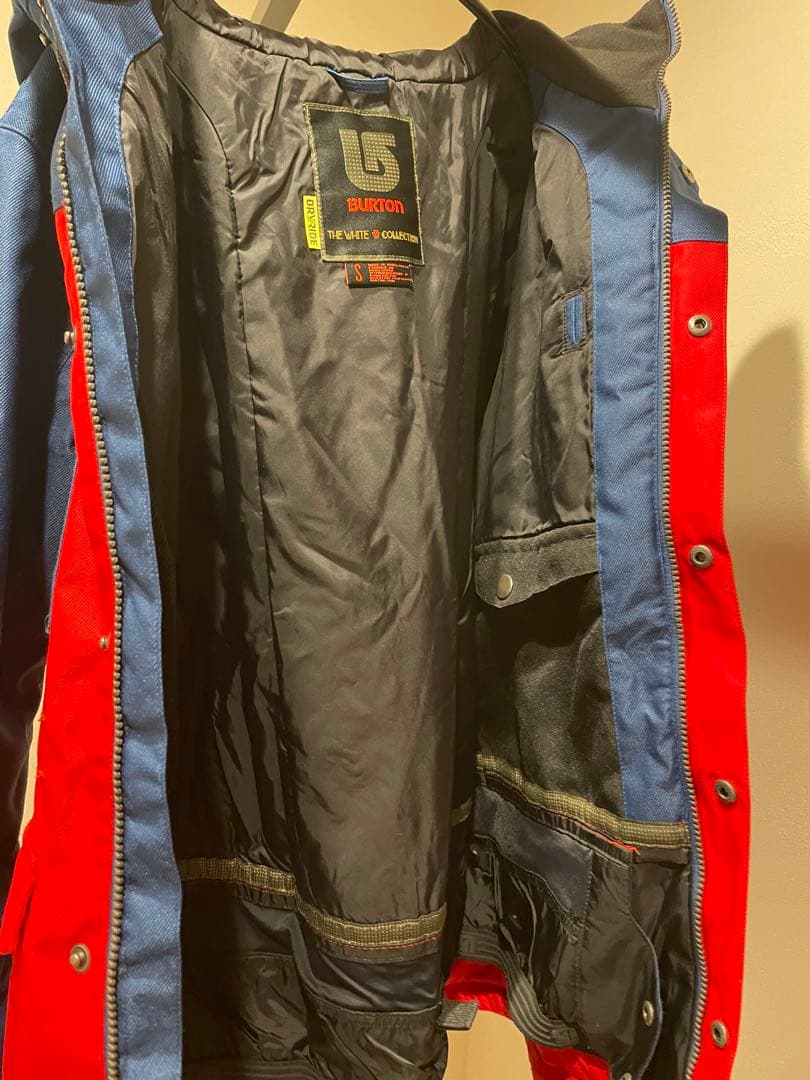 ピノコ　Burton スノーボードウェア 赤/青　入門セット