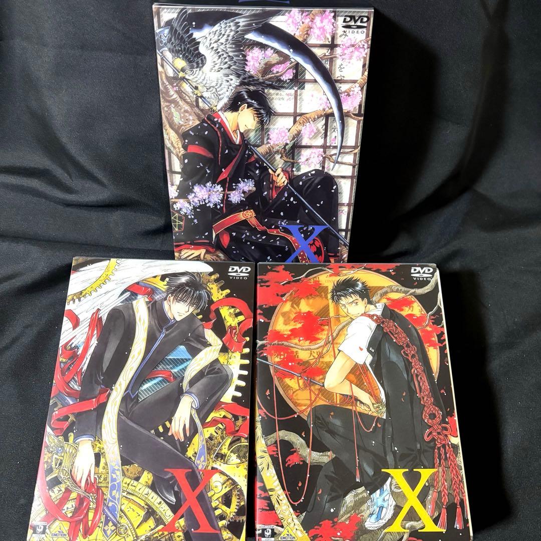 【1巻以外は未開封】X-エックス- 01-12 CLAMP DVD 収納BOX