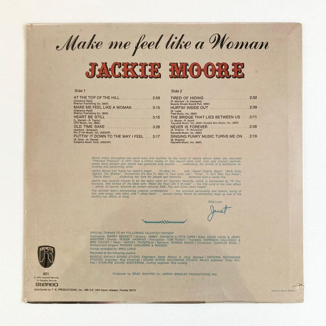 奇跡 Jackie Moore Make Me Feel Like Woman