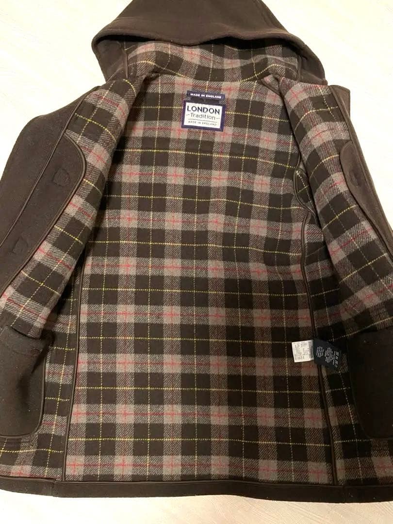LONDON Tradition ダッフルコート ダークブラウン　40 メンズ