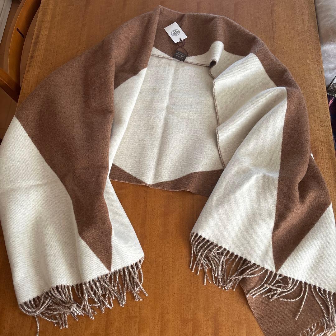 専用　正規品　新品エルメス　ストール　マフラー　大判カシミア