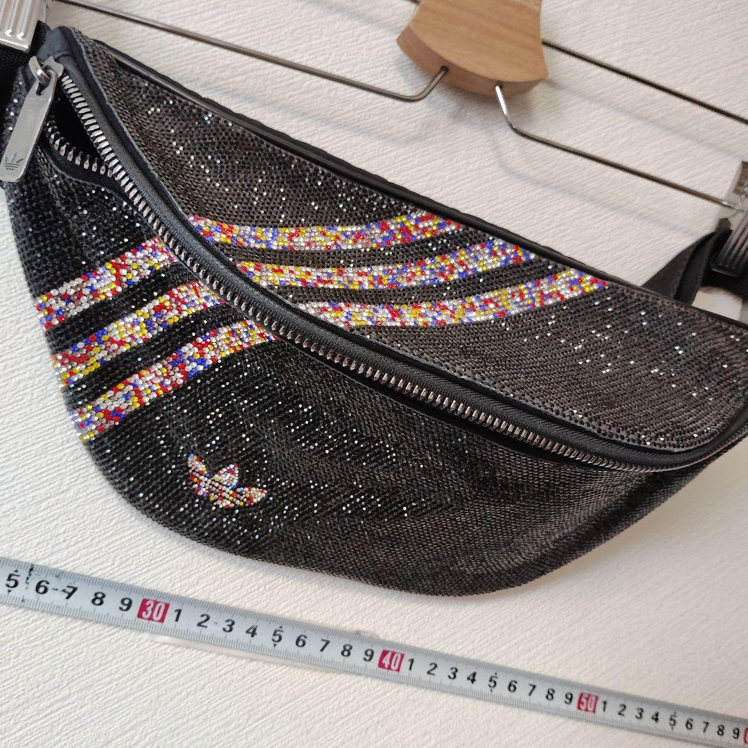 レア❗️adidas アディダス キラキラストーン ボディバッグ バック