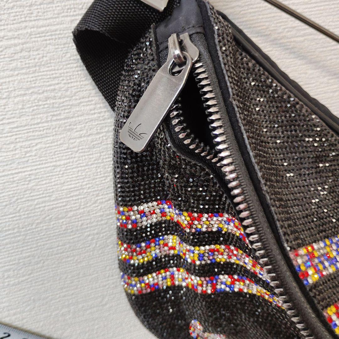 レア❗️adidas アディダス キラキラストーン ボディバッグ バック