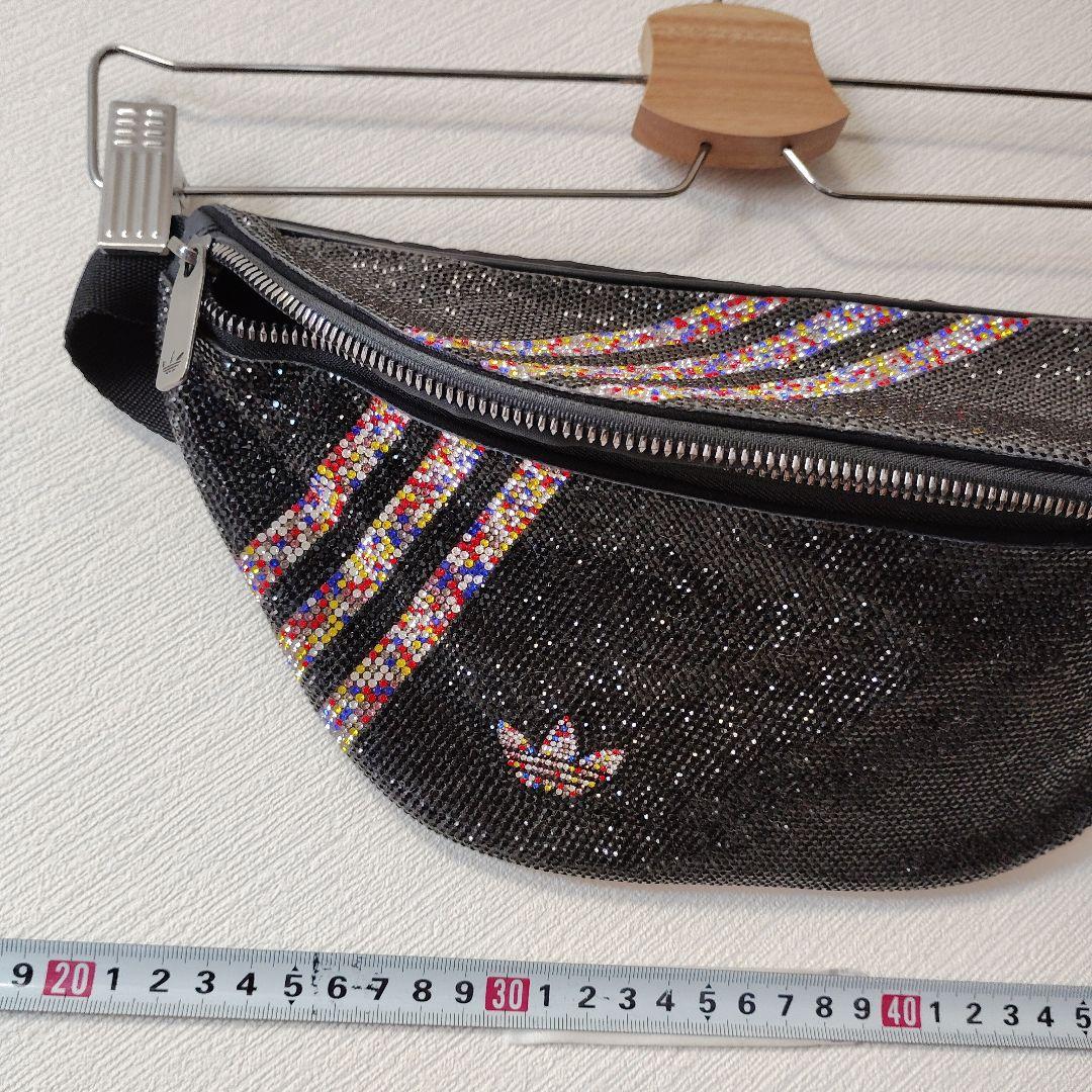 レア❗️adidas アディダス キラキラストーン ボディバッグ バック