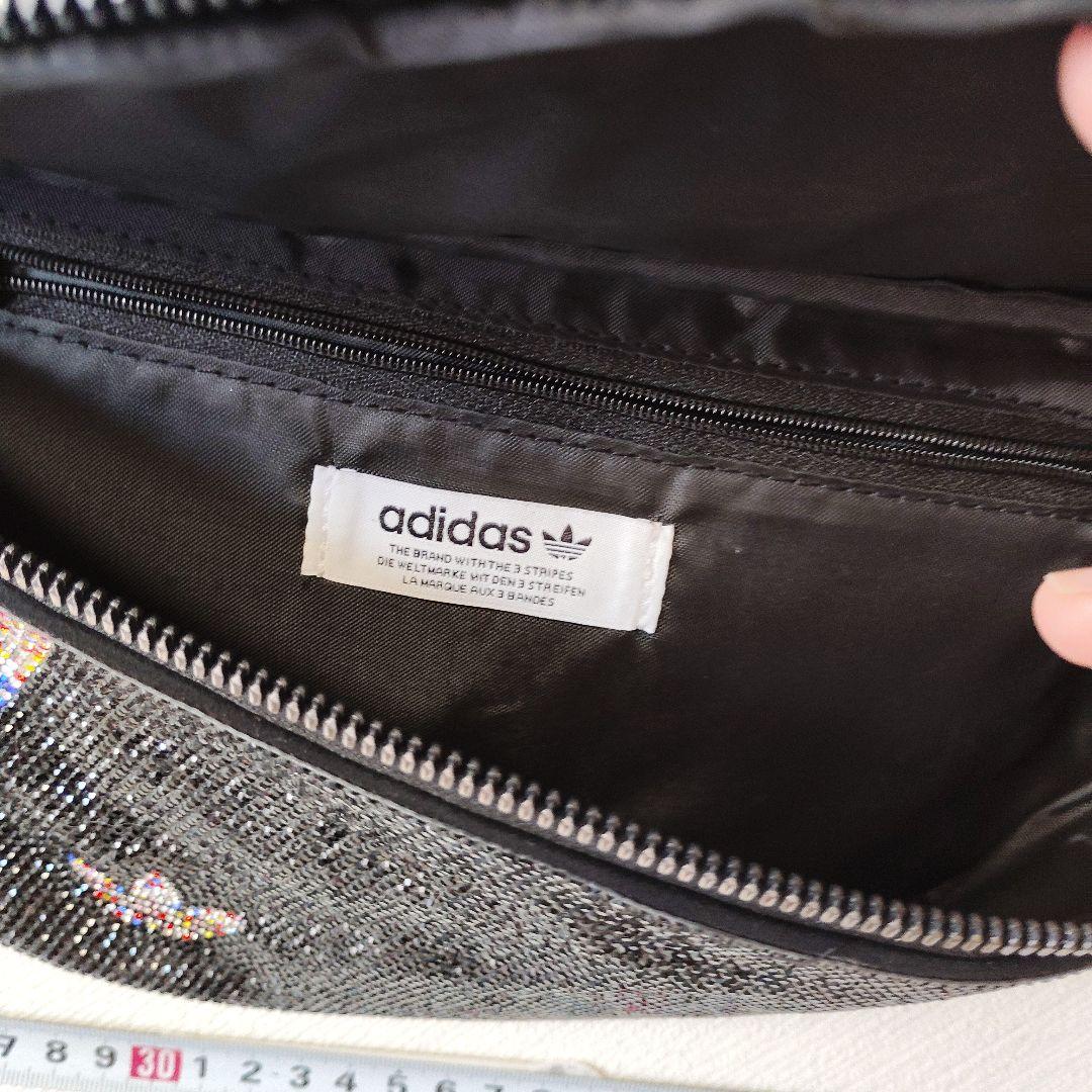 レア❗️adidas アディダス キラキラストーン ボディバッグ バック